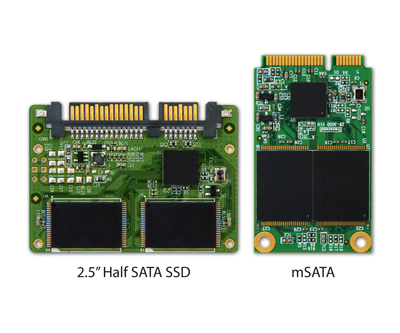 transcend ships msata and half-slim solid state drives for small